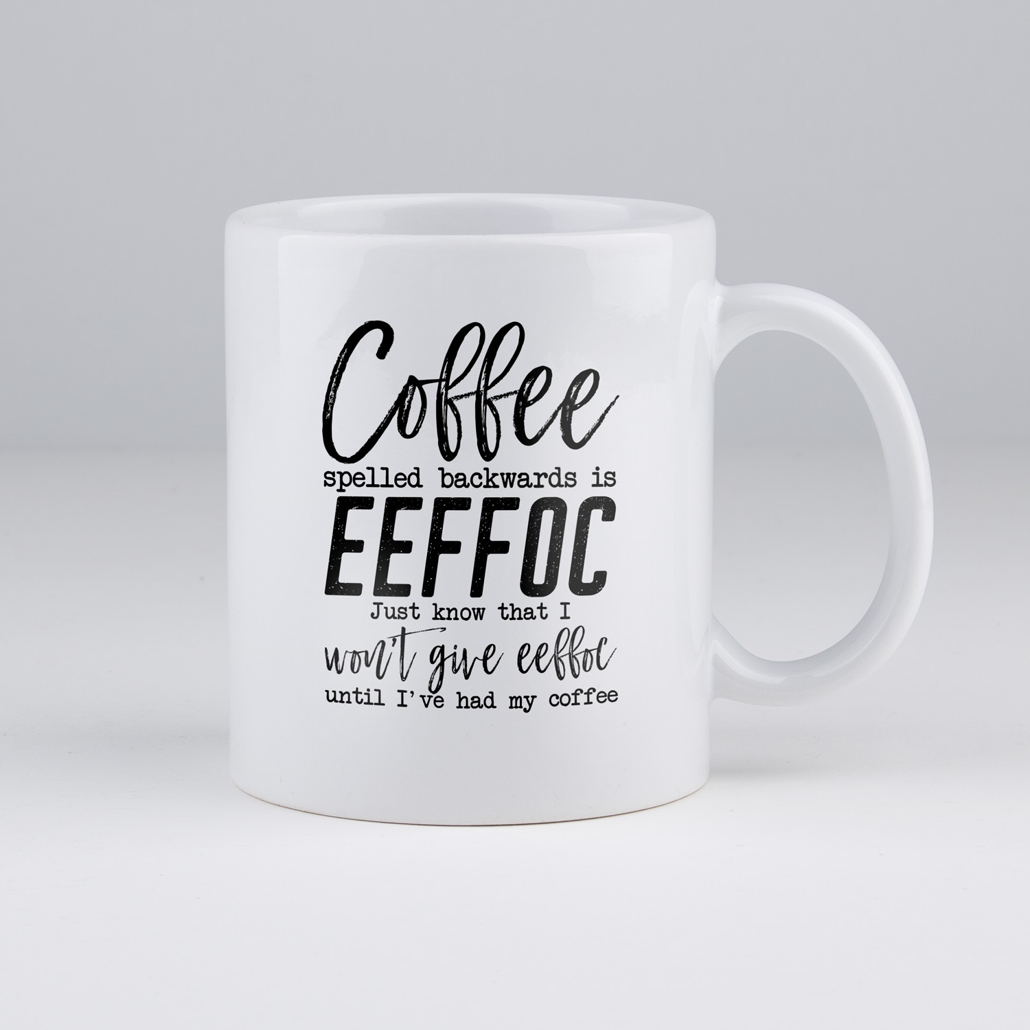 Koffiemok | Coffee spelled backwards | my fabulous life.
