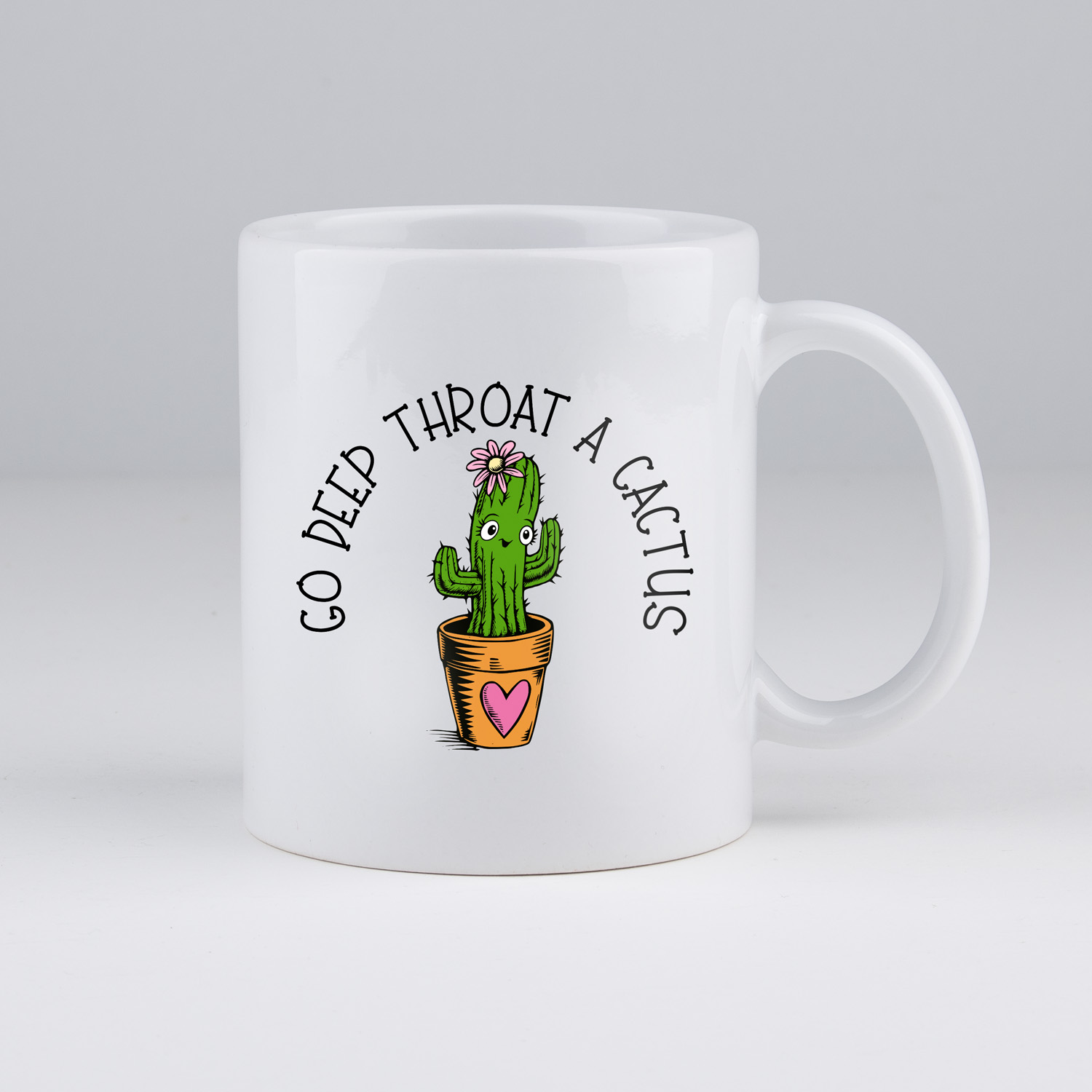Koffiemok | Go deep throat a cactus | my fabulous life.