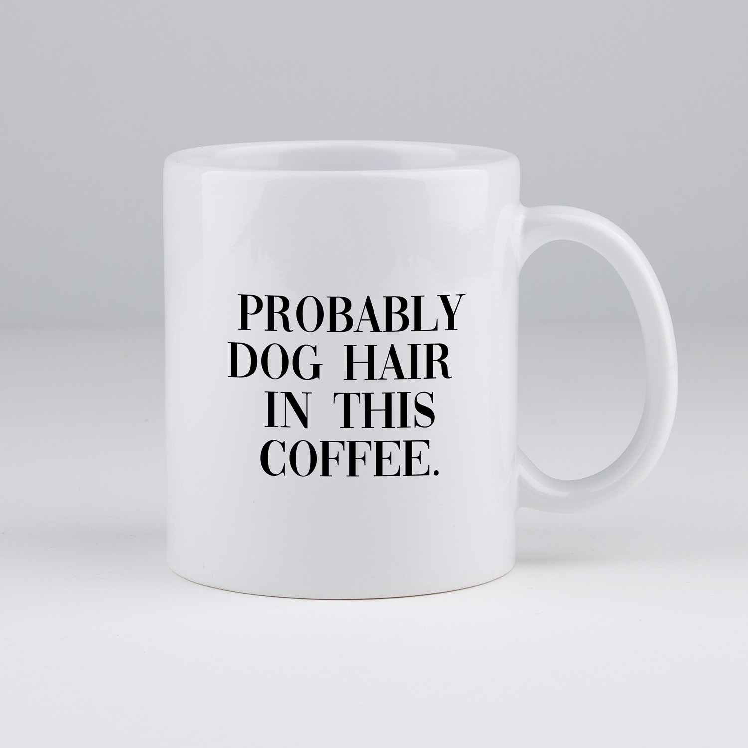 Koffiemok | Probably dog hair in this coffee | my fabulous life.