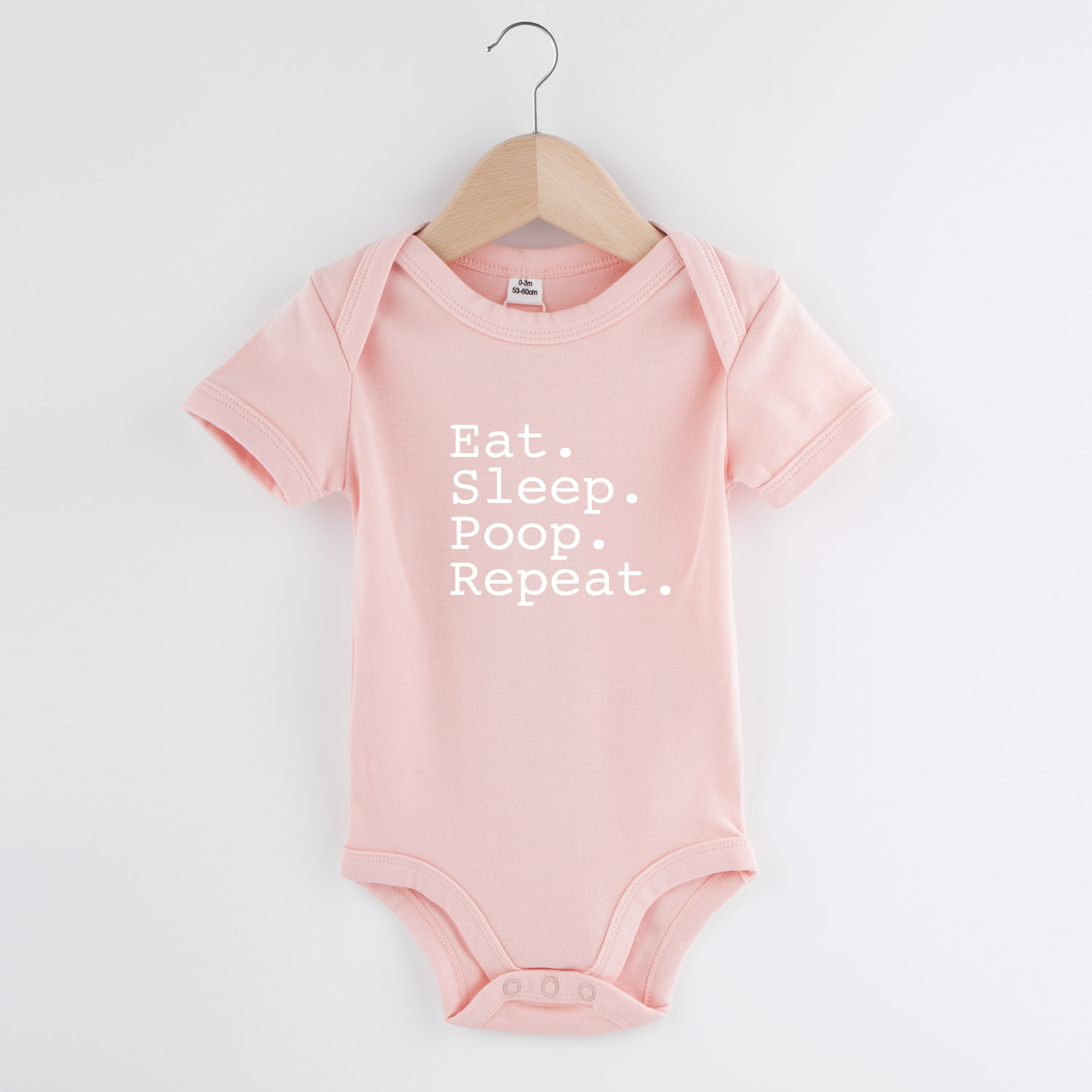 Eat sleep poop repeat | Baby romper | my fabulous life.