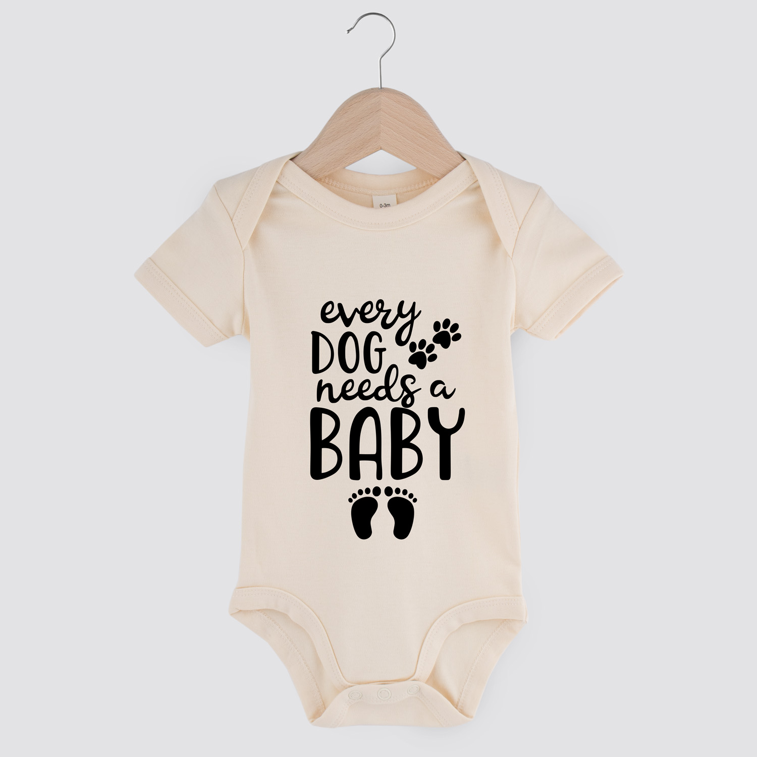 Every dog needs a baby | Baby romper | my fabulous life.