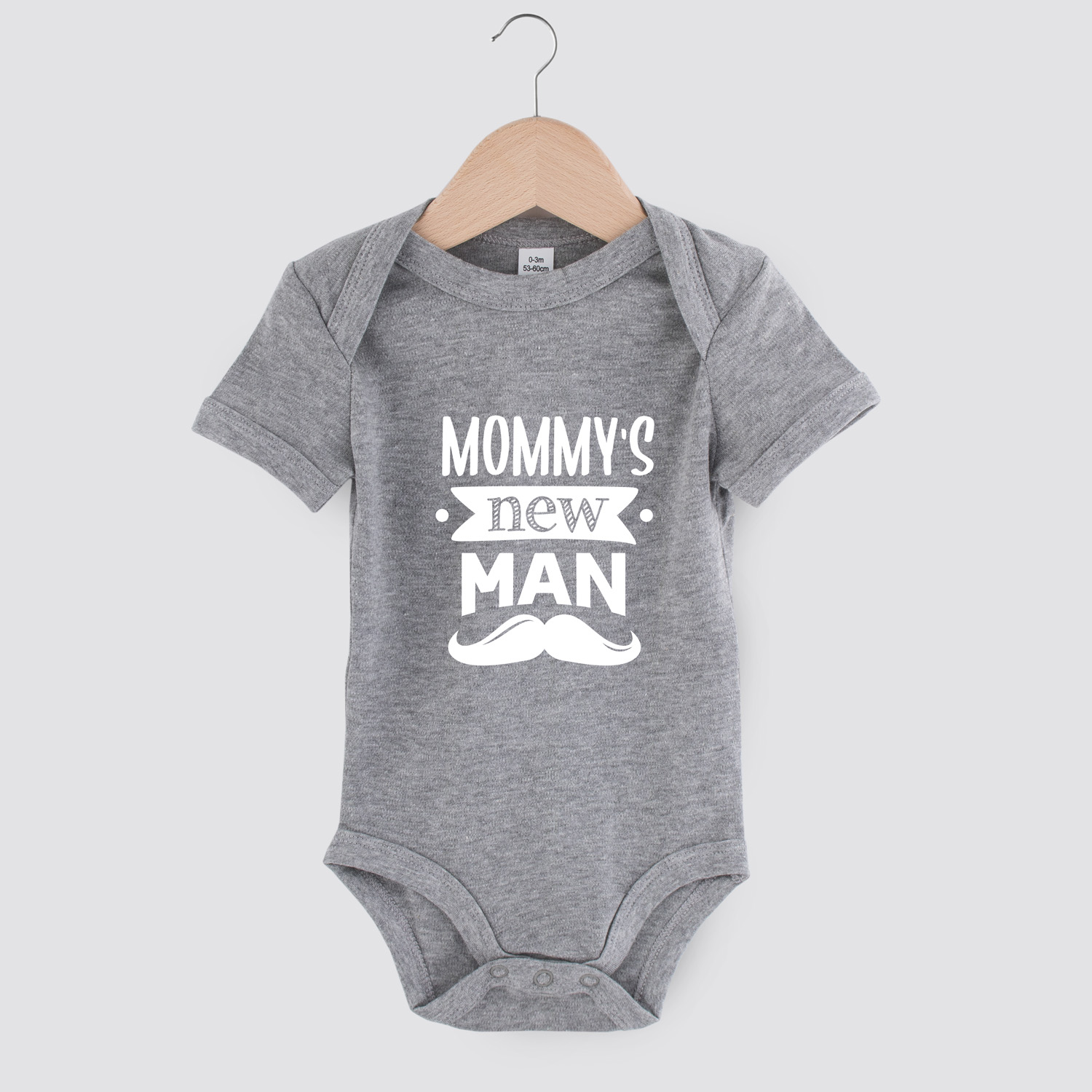 Mommy's new man | Baby romper | my fabulous life.