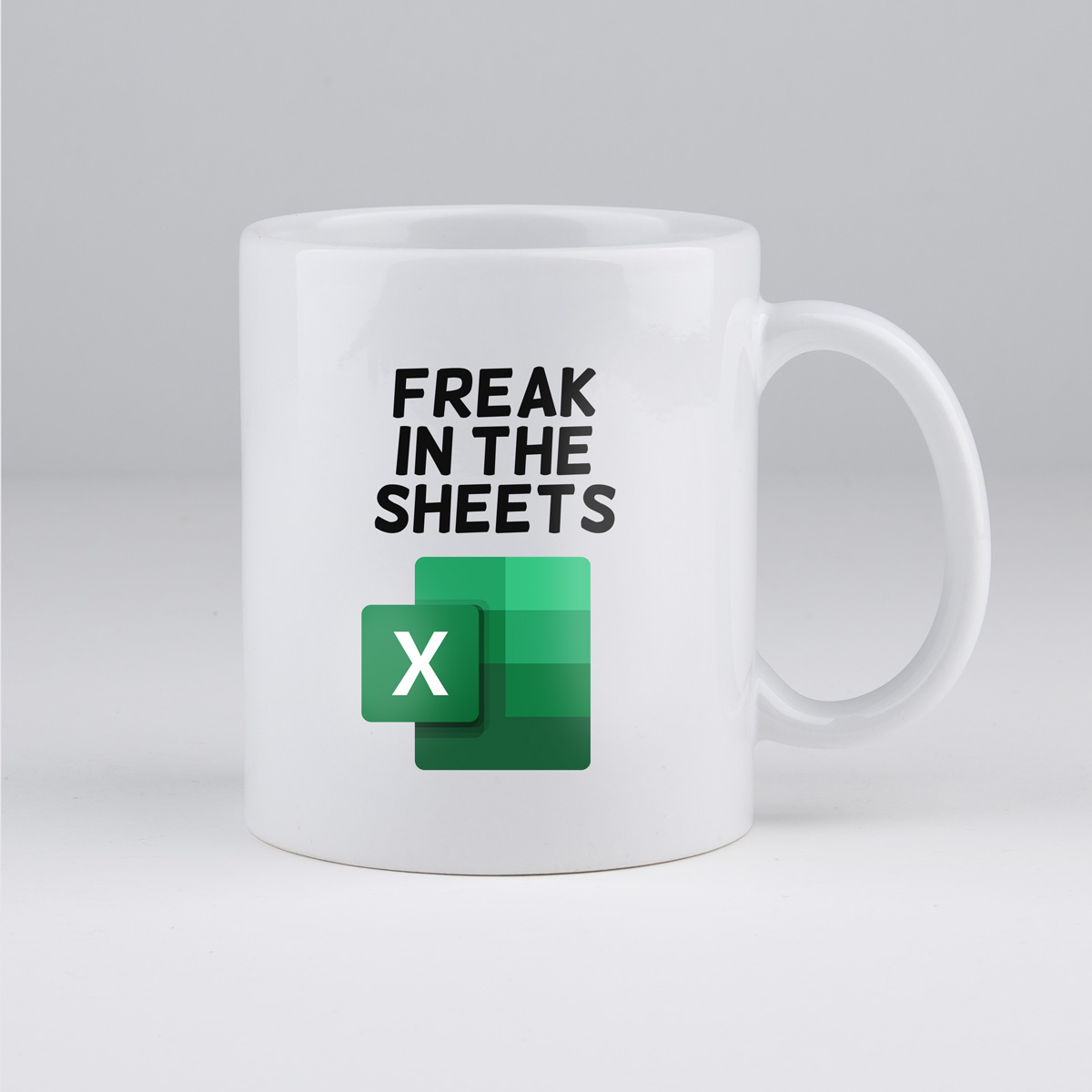 excel, Freek in the sheets, tabbladen, werken in excel, ik hou van excel, ironisch, grappig, koffiemok, my fabulous life