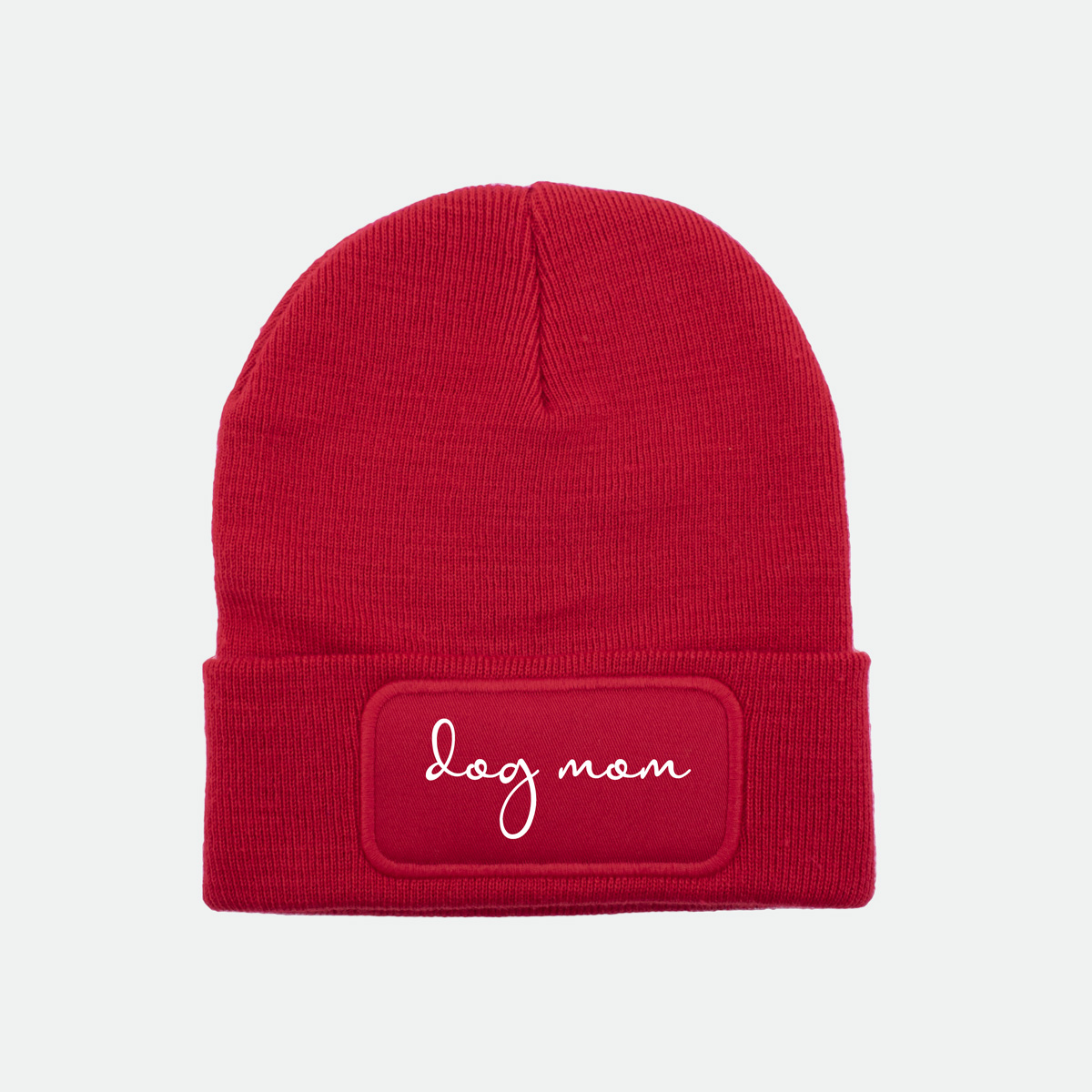 muts, beanie, bedrukking, grappig, fun, dog mom, dog dad, hondenbaasje